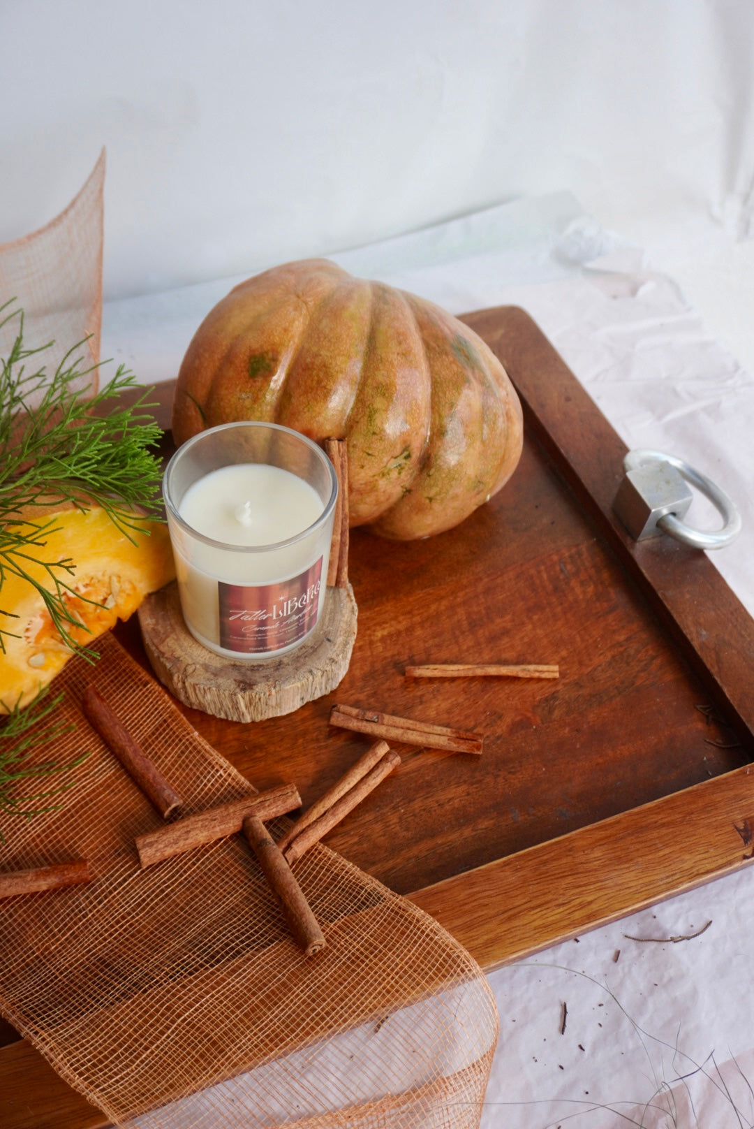 Caramelo Atardecer Soy Wax Fall Candle