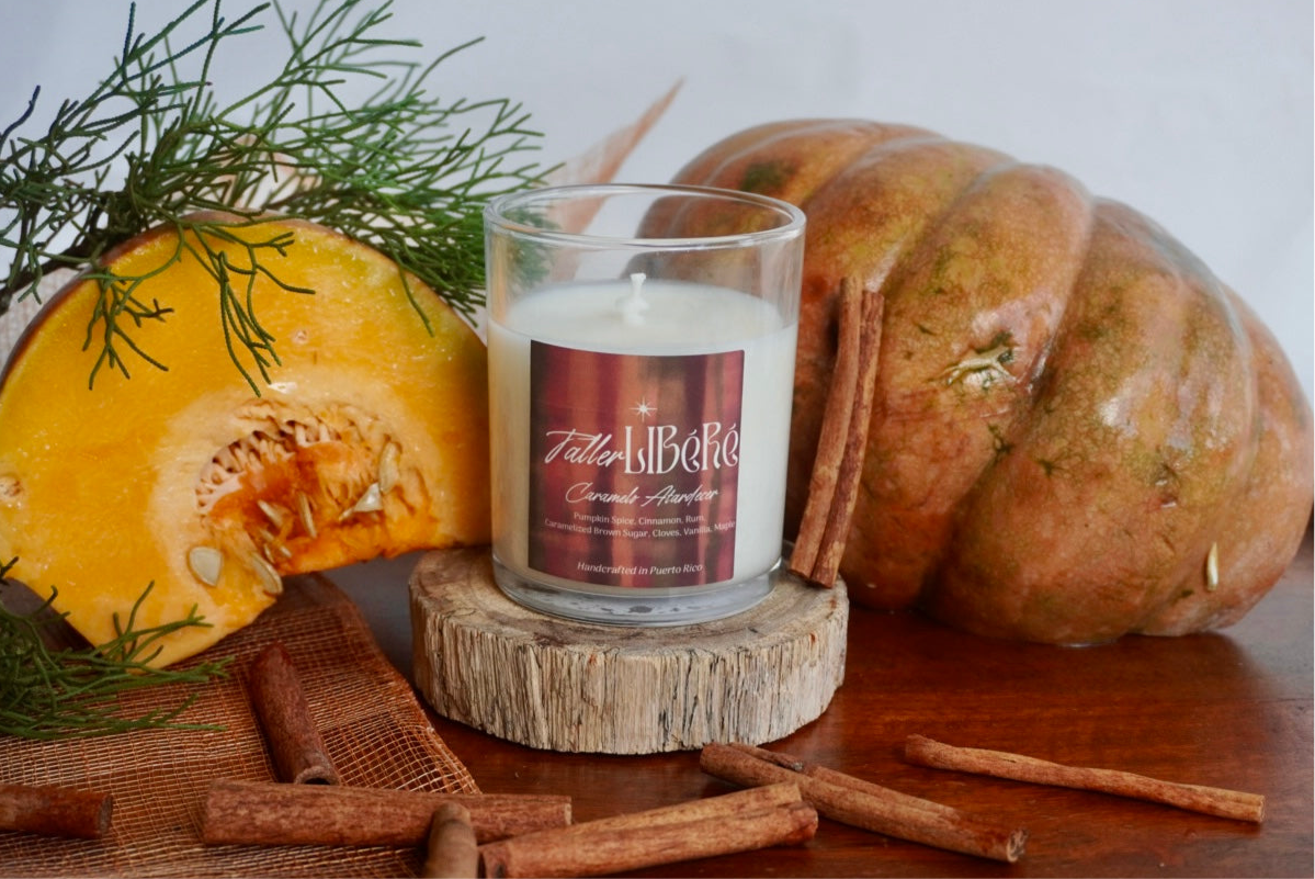 Caramelo Atardecer Soy Wax Fall Candle
