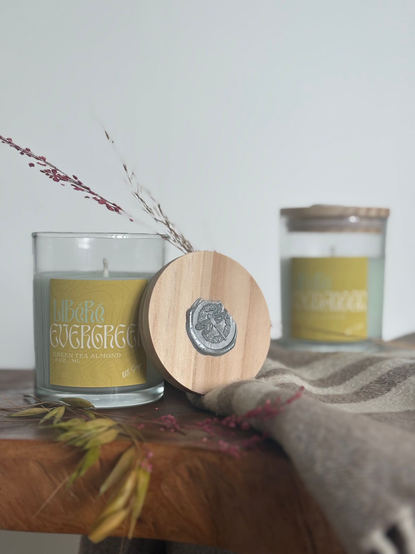 EVERGREEN Soy Wax Candle 8 Oz.