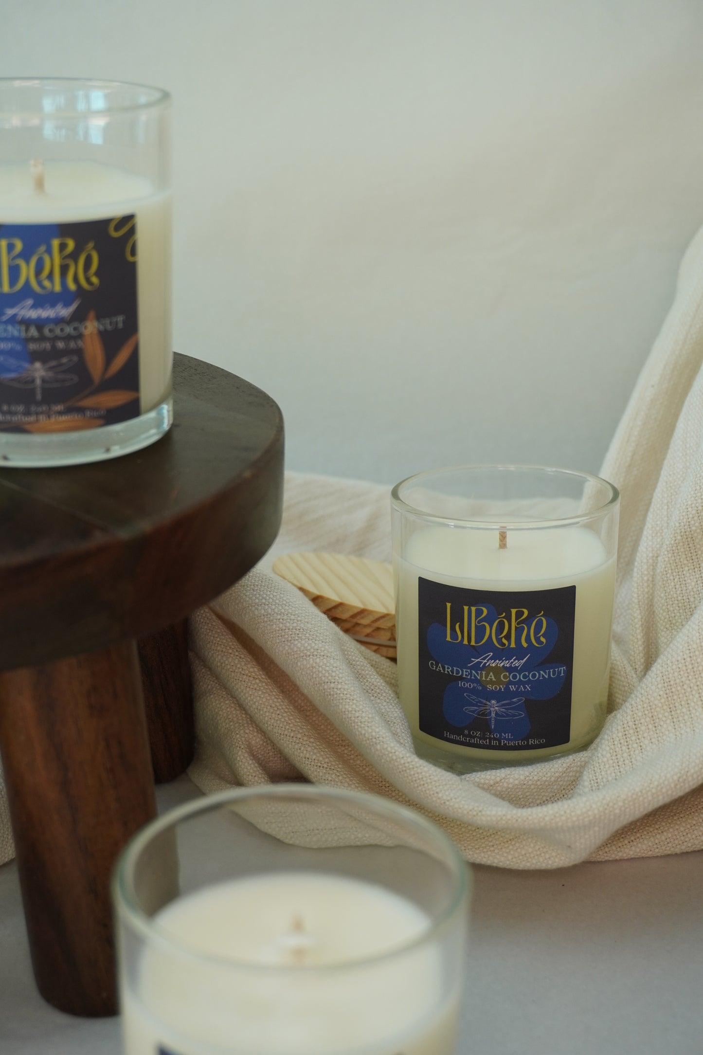 Anointed Candle 8oz Gardenia Coconut