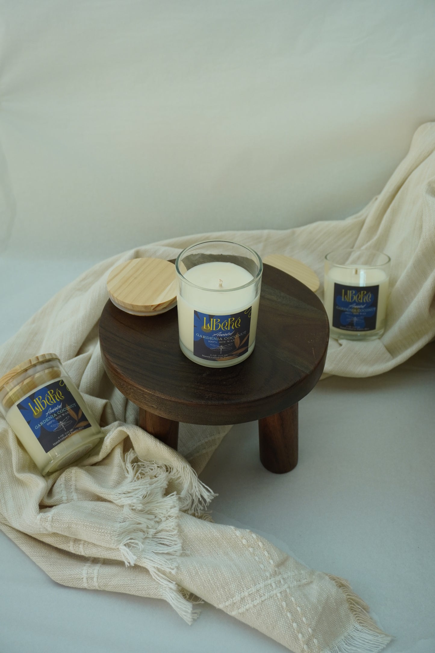 Anointed Candle 8oz Gardenia Coconut