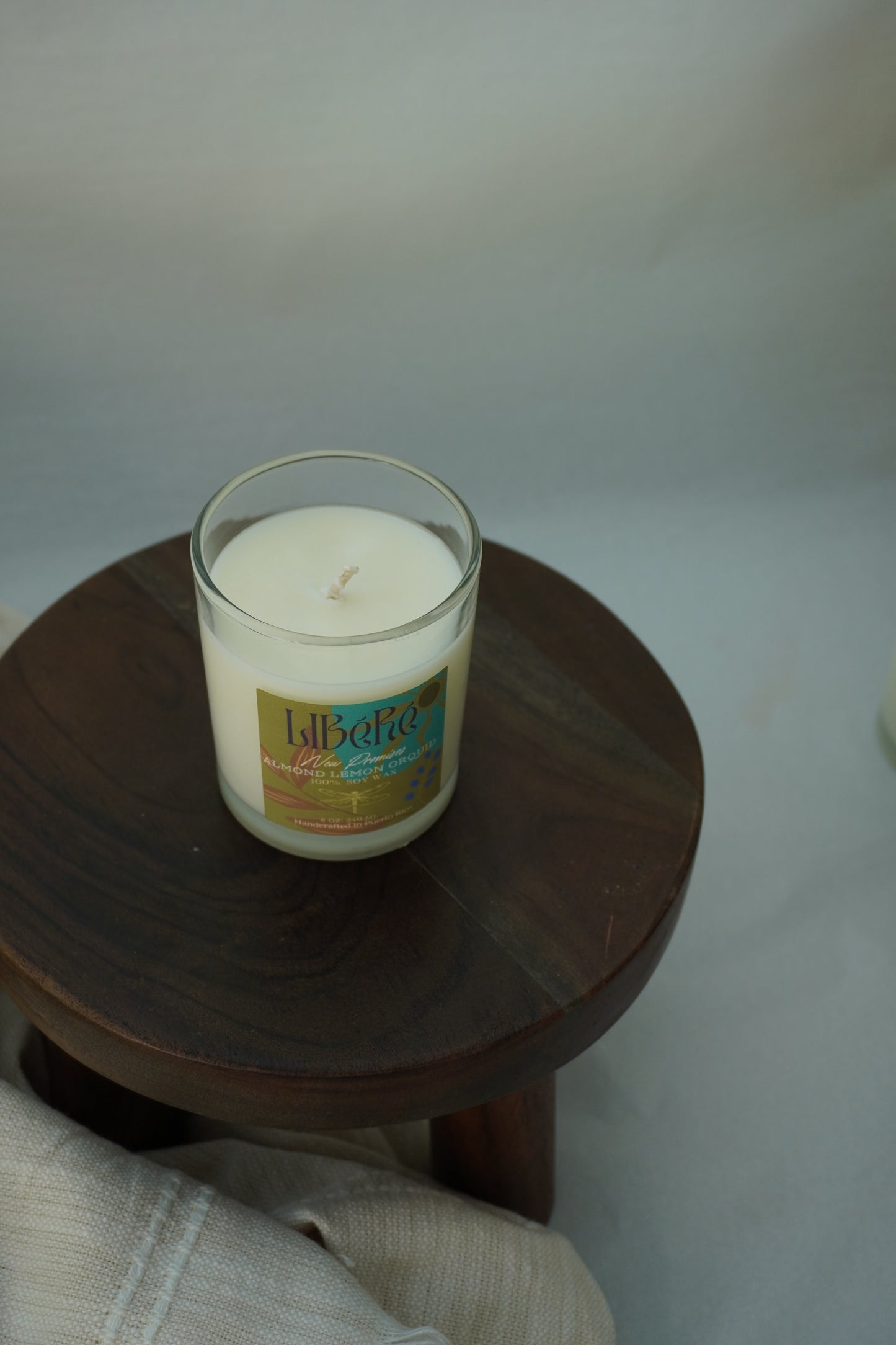 New Promises Candle 8oz Almond Lemon Orchid